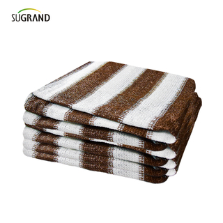 HDPE Tamanho personalizado de trabalho fino de fio plano Varanda Proteção de vento Rede de proteção contra o vento