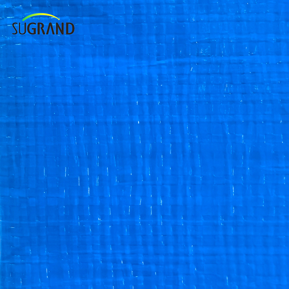 Fabricante de alta resistência Blue d'água à prova d'água azul Tarpaulina de PVC 