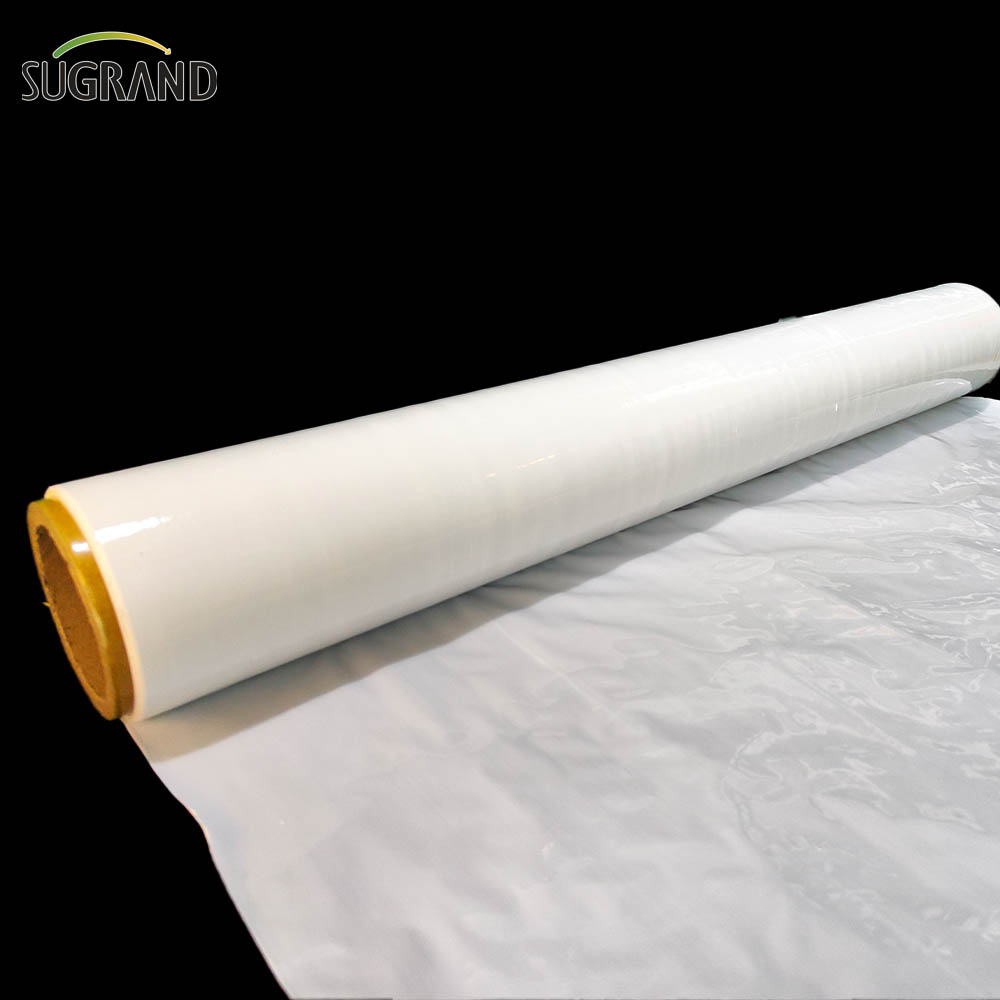 Filme de silagem de silagem Branco / Black Stretch Film