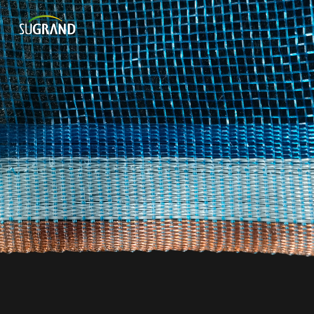 Blue HDPE e Mosquito UV Screen Mesh Net para janelas ou porta