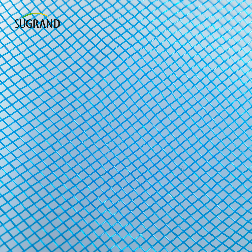 Blue HDPE e Mosquito UV Screen Mesh Net para janelas ou porta