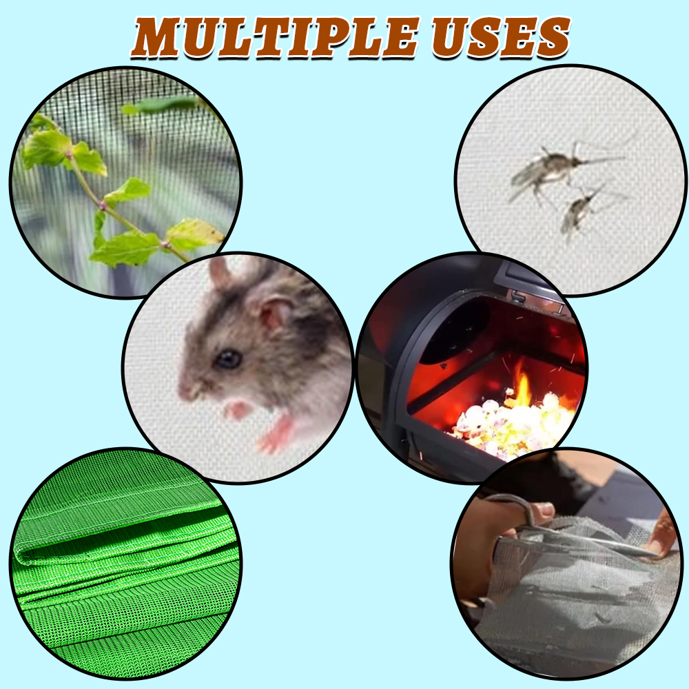 Rede de malha à prova de incêndio com segurança à prova de incêndio para construção