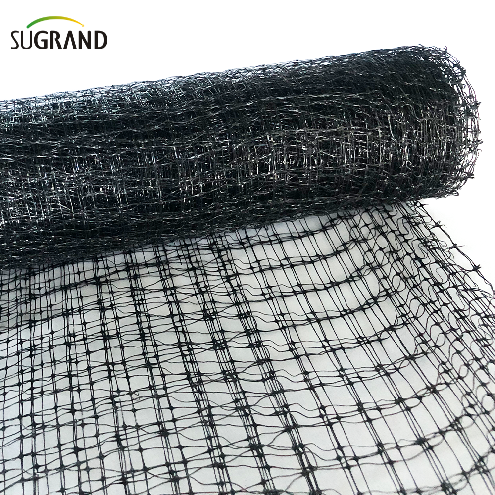 Rede preta anti-pássaros para plantas