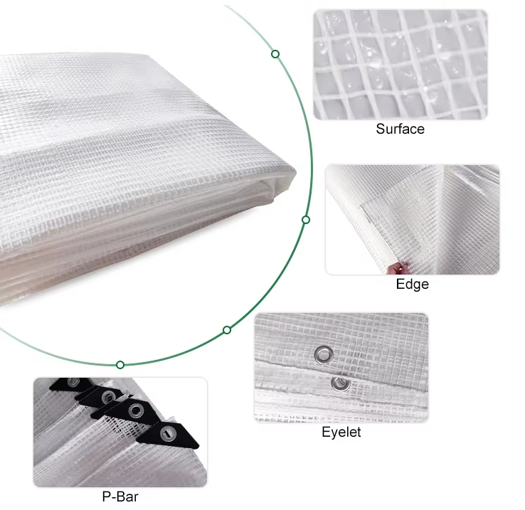 Segurança de construção PE Leno Tarp Slafating Solas de incêndio pesado rede