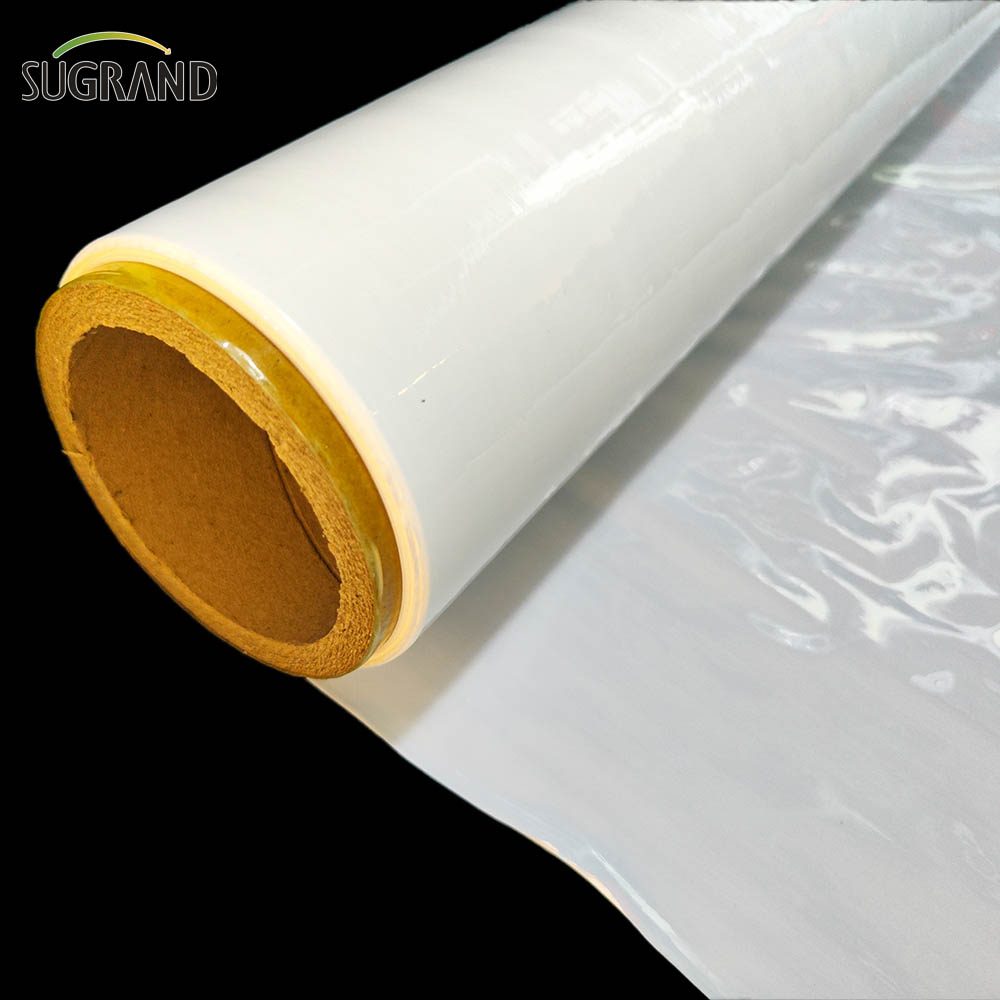 Filme de silagem de silagem Branco / Black Stretch Film