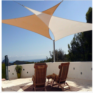 Traineling grande estacionamento de estacionamento Sun Shade Sail Net
