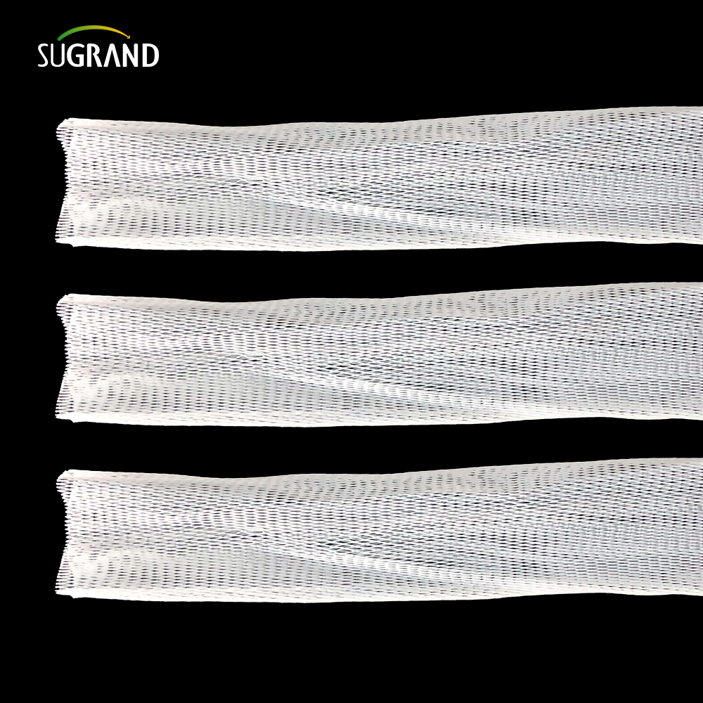 Rede de manga protetora de broto de flor de plástico redes de broto rosa 