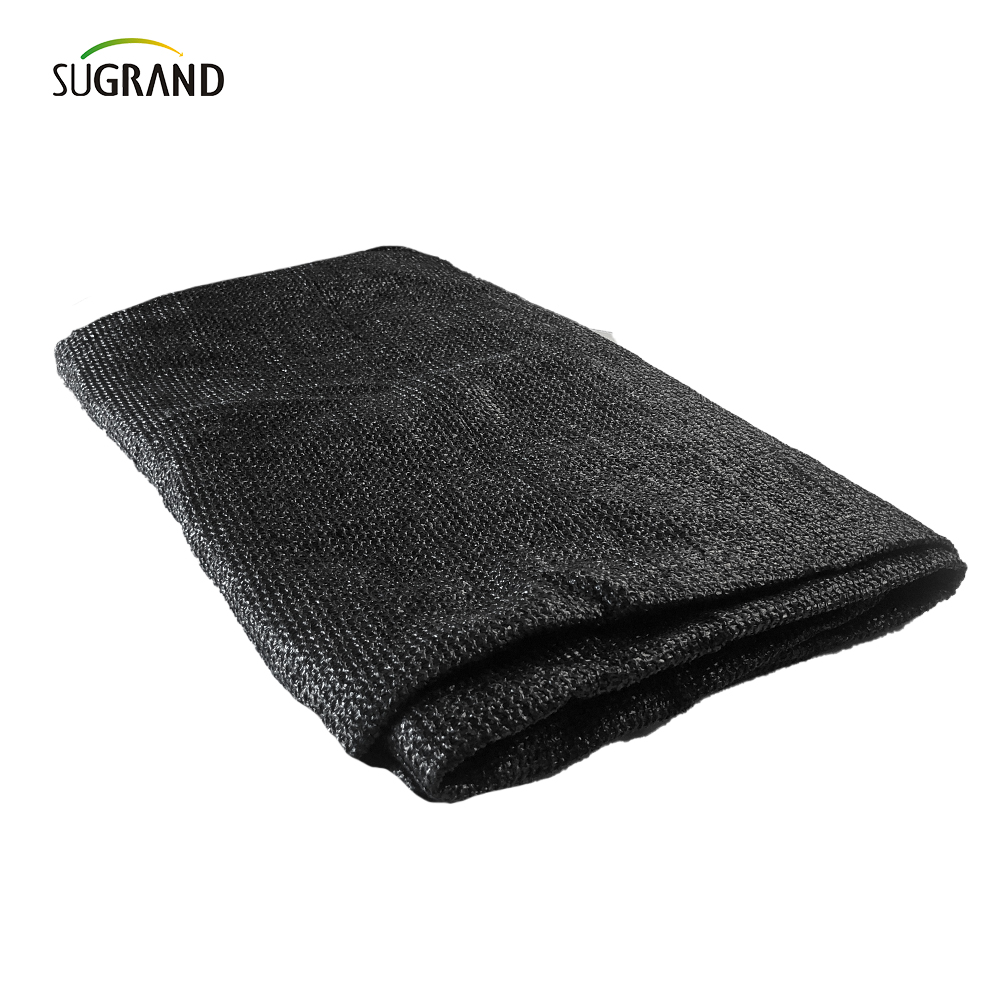 100 gsm branco/verde escuro/preto Mono Tape Shade Net