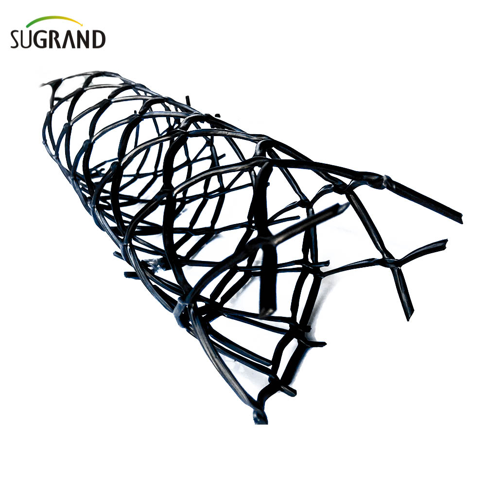 Rede esticada quadrada de plástico de malha esticada de bop