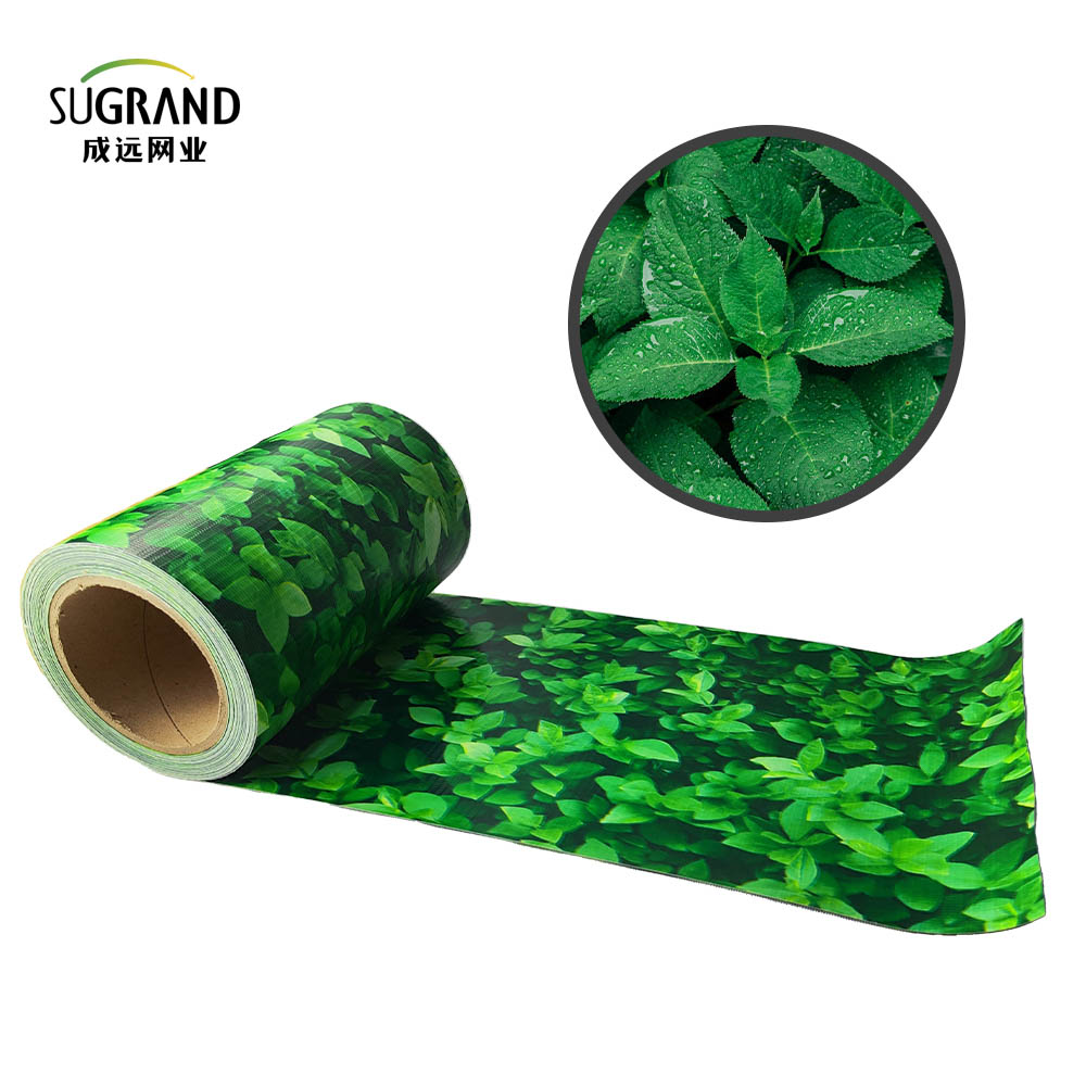 Tarpaulin Fabric Garden Privacy Fence PVC Strip Tarpaulin Screen Fence