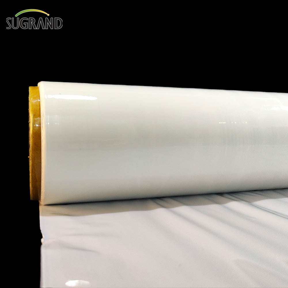 Filme de silagem de silagem Branco / Black Stretch Film