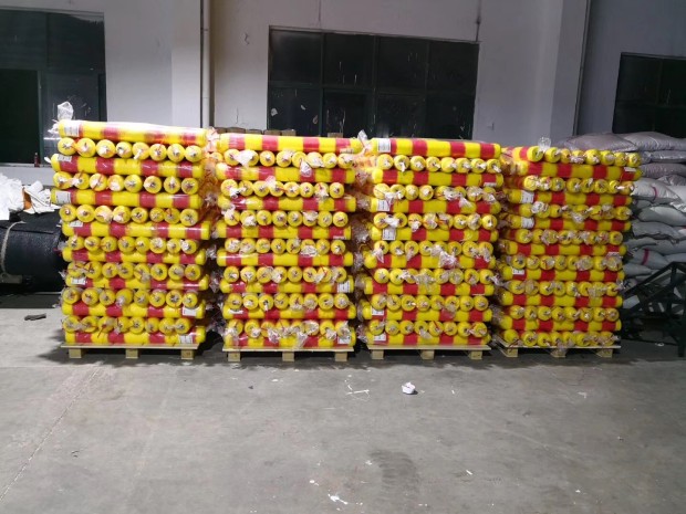 60GSM Amarelo e Laranja Rede de Aviso