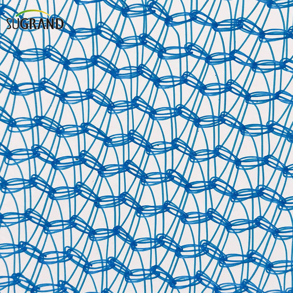 HDPE Construction Staffolding Net Blue Building Safety Net 