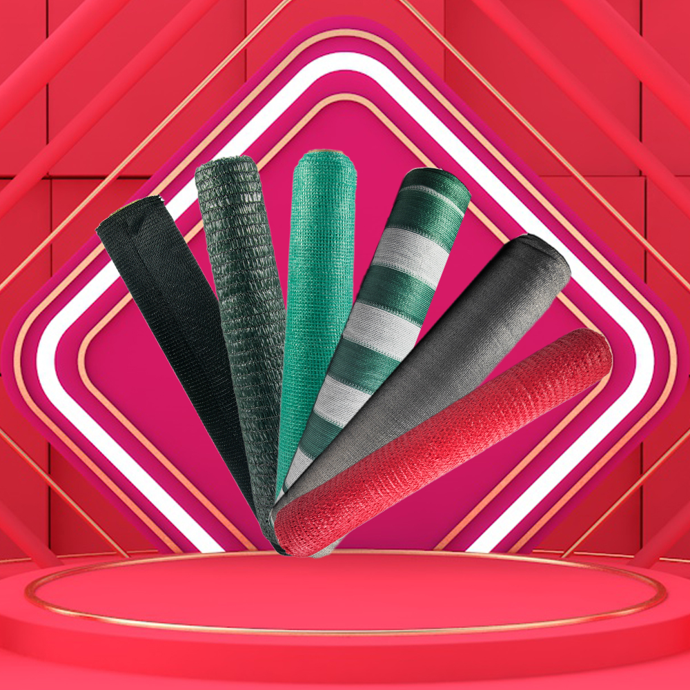 Fábrica chinesa Red HDPE Agriculture Shade Net for Garden