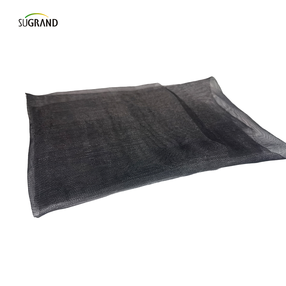 HDPE+UV cinza 110g/m2 Tela de malha de malha de malha de insetos Rolls para estufa para estufa