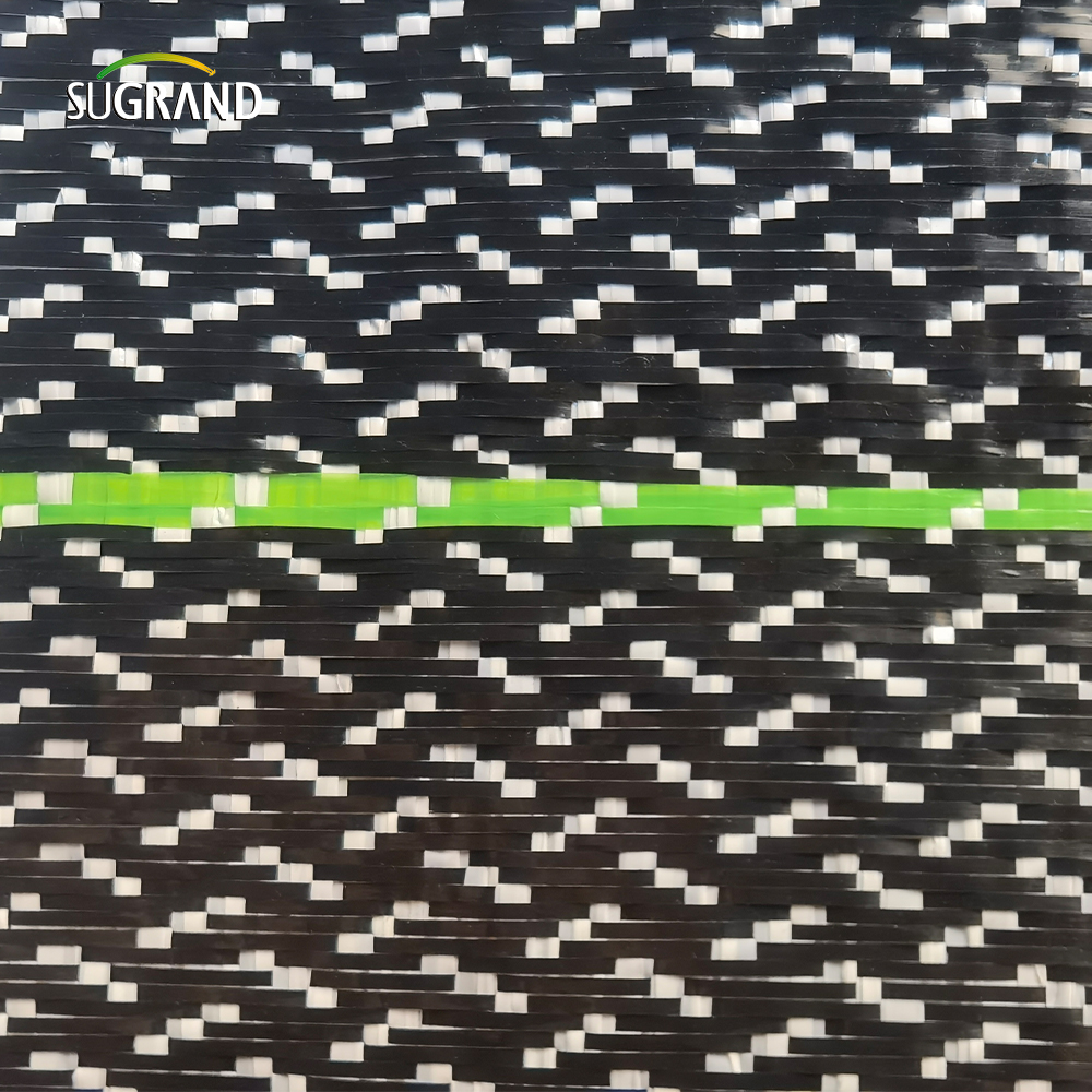 Pp+UV 100g, 130g 1m/1,8m/5,2m*100m Black White Ground Cover Fornecedor