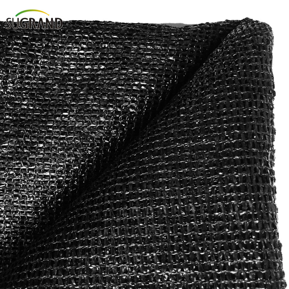 80GSM Green e Black Six Aunchas Shade Net