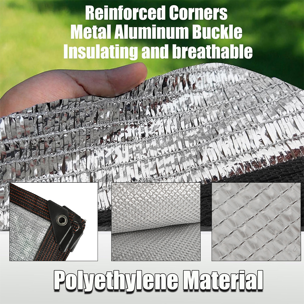 Sol branco ao ar livre refletir alumínio