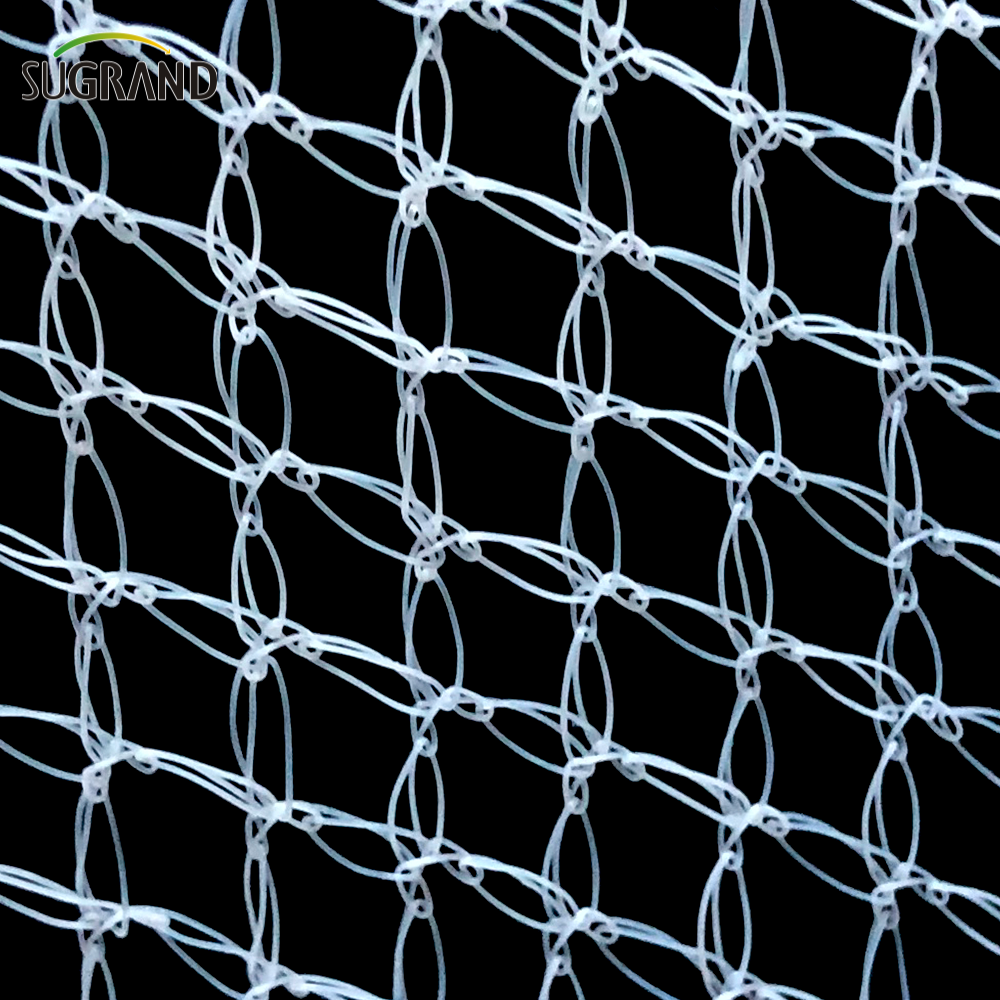 Novo produto 75gsm White/Black Anti -Bird Net