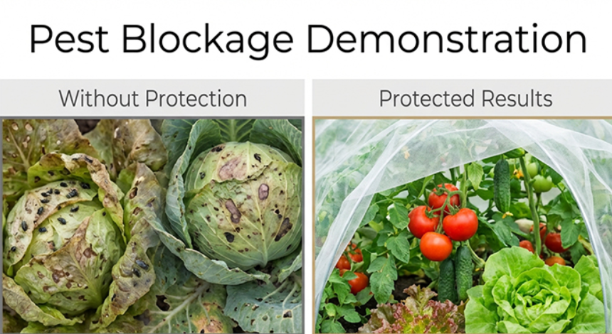 rede de prote&ccedil;&atilde;o contra insetos