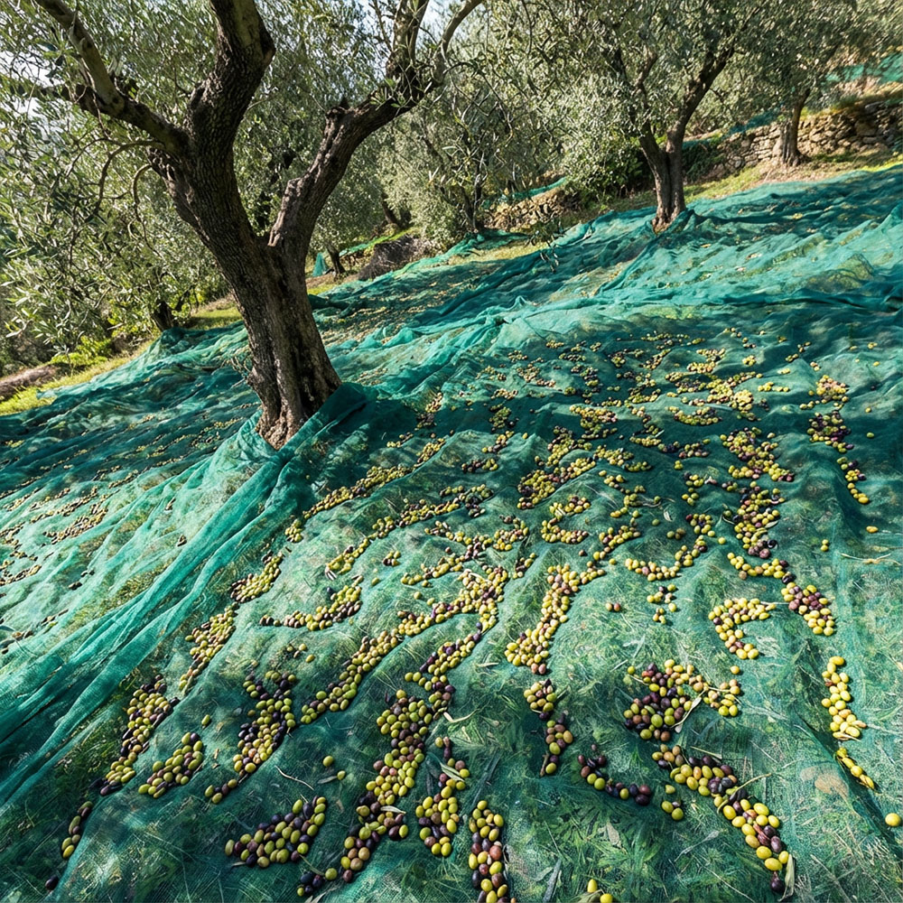 Como escolher a rede certa para colheita de azeitonas？