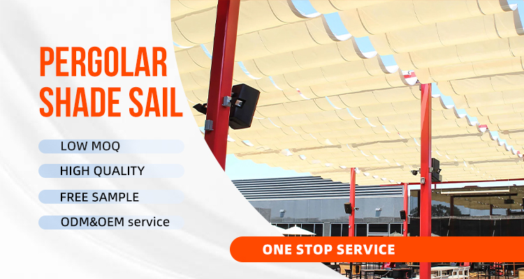 pano de vela de sombra ao ar livre