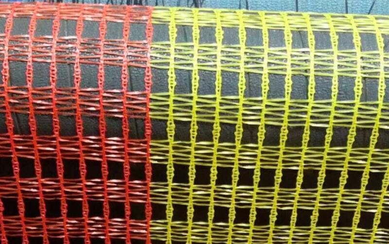 60GSM Amarelo e Laranja Rede de Aviso