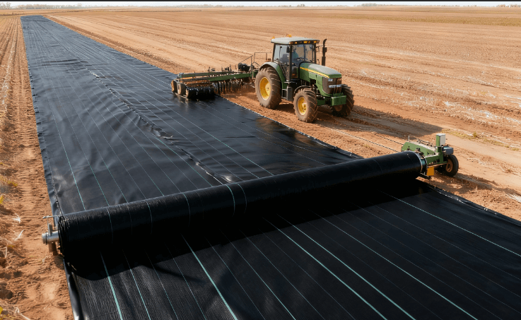 barreira contra ervas daninhas