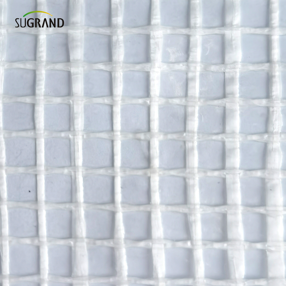 600g Bedage Clear 2*45m/3*45m Redação de chapas de andaimes brancos retardados de incêndio