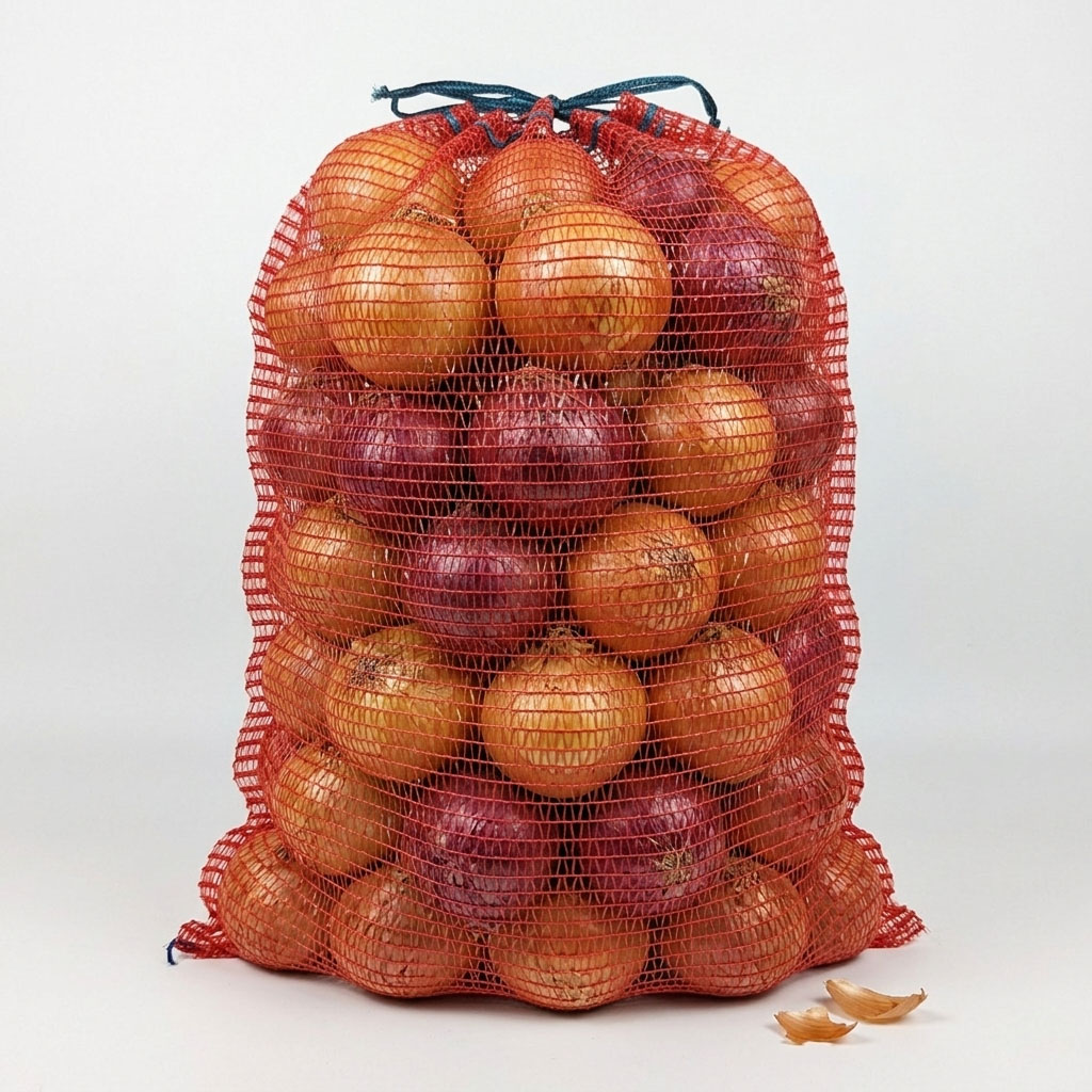 Saco Leno por atacado Saco de cebola Saco de malha de batata