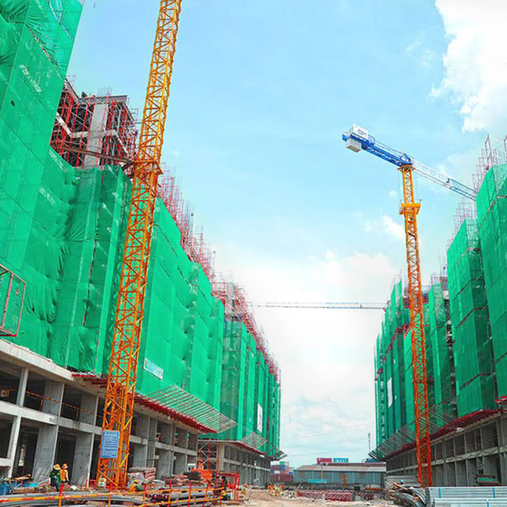 Rede de segurança de construção na Malásia e em Cingapura